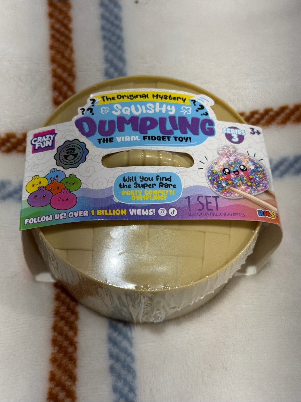 VIRAL Squishy Dumpling Fidget Toy